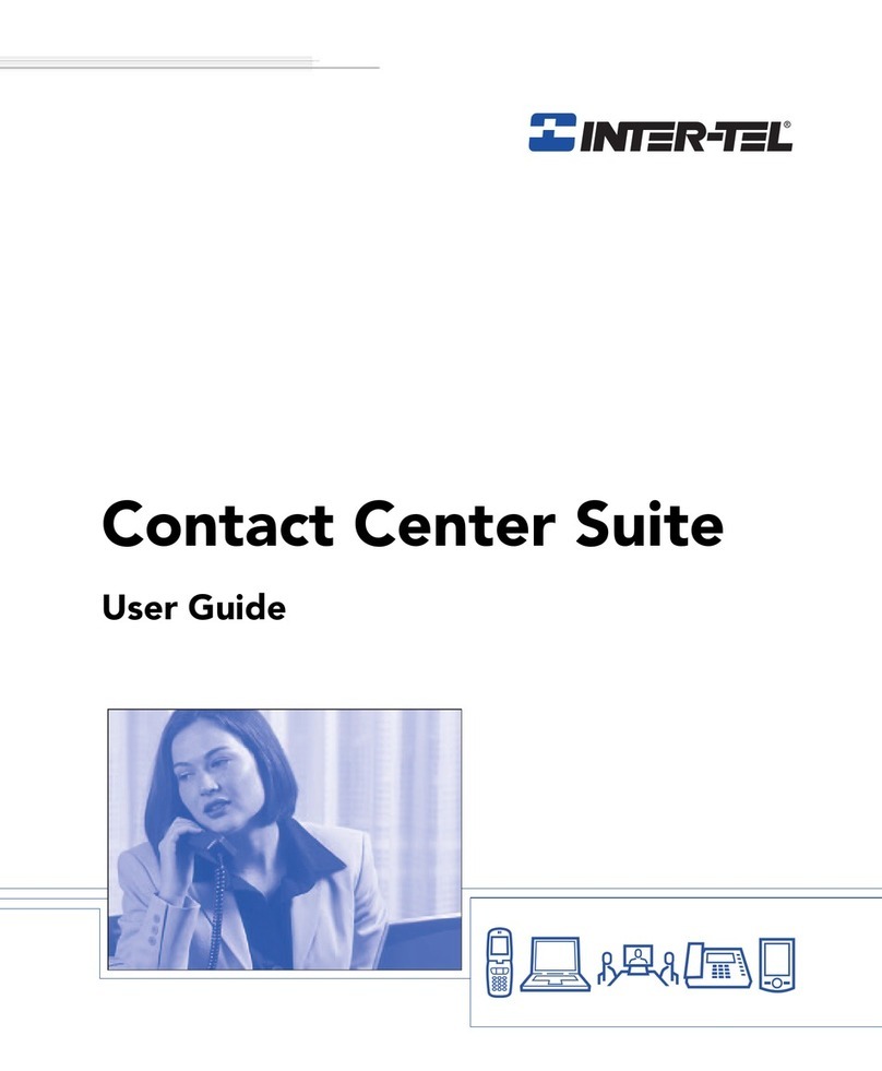 intertel Contact Center Suite User manual