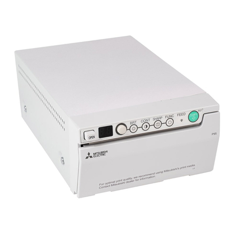 Mitsubishi Electric P-95DW User manual
