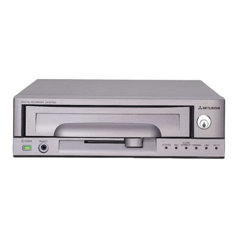 Mitsubishi Electric DX-NT400E User manual