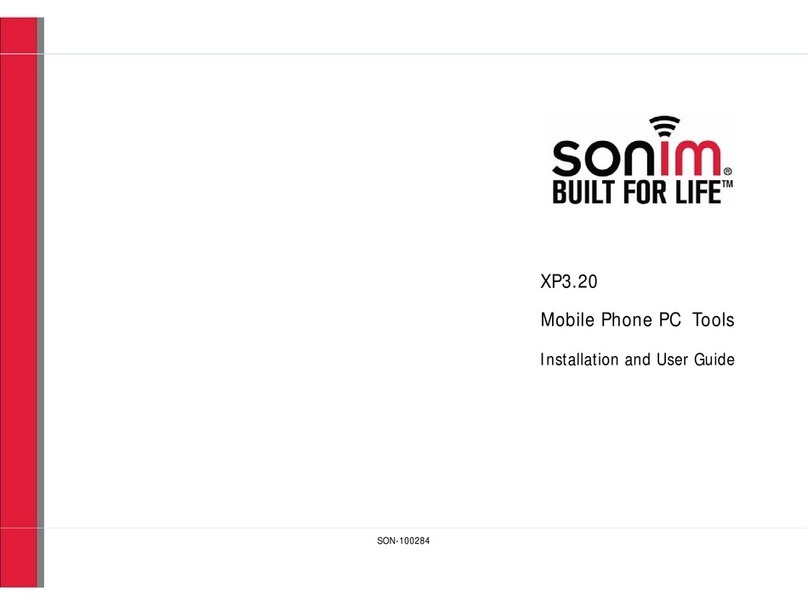 Sonim XP3.20 Quest User manual