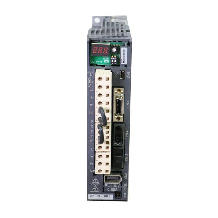 Mitsubishi Electric Melservo-J3 Series MR-J3-B instruction manual