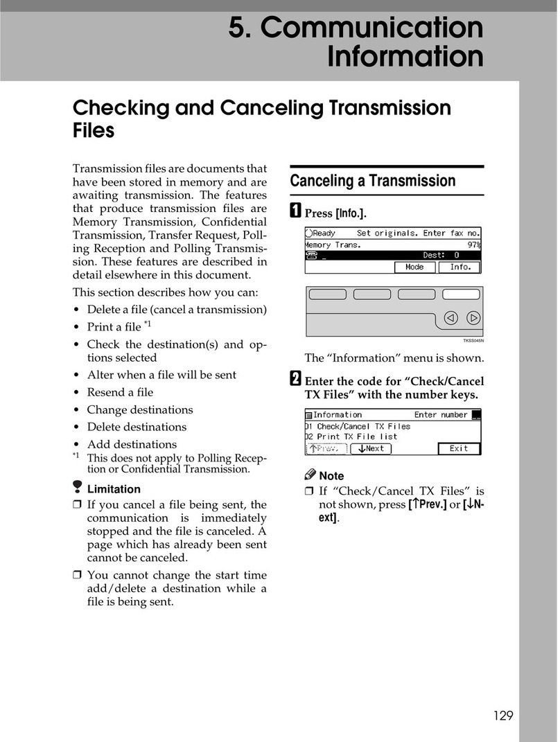 Savin 3699 Use and care manual