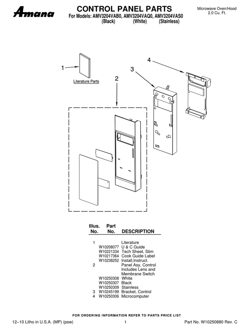 Amana AMV3204VAB0 User manual