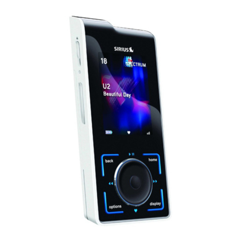 Sirius Satellite Radio STILETTO Stiletto 100 quick start guide