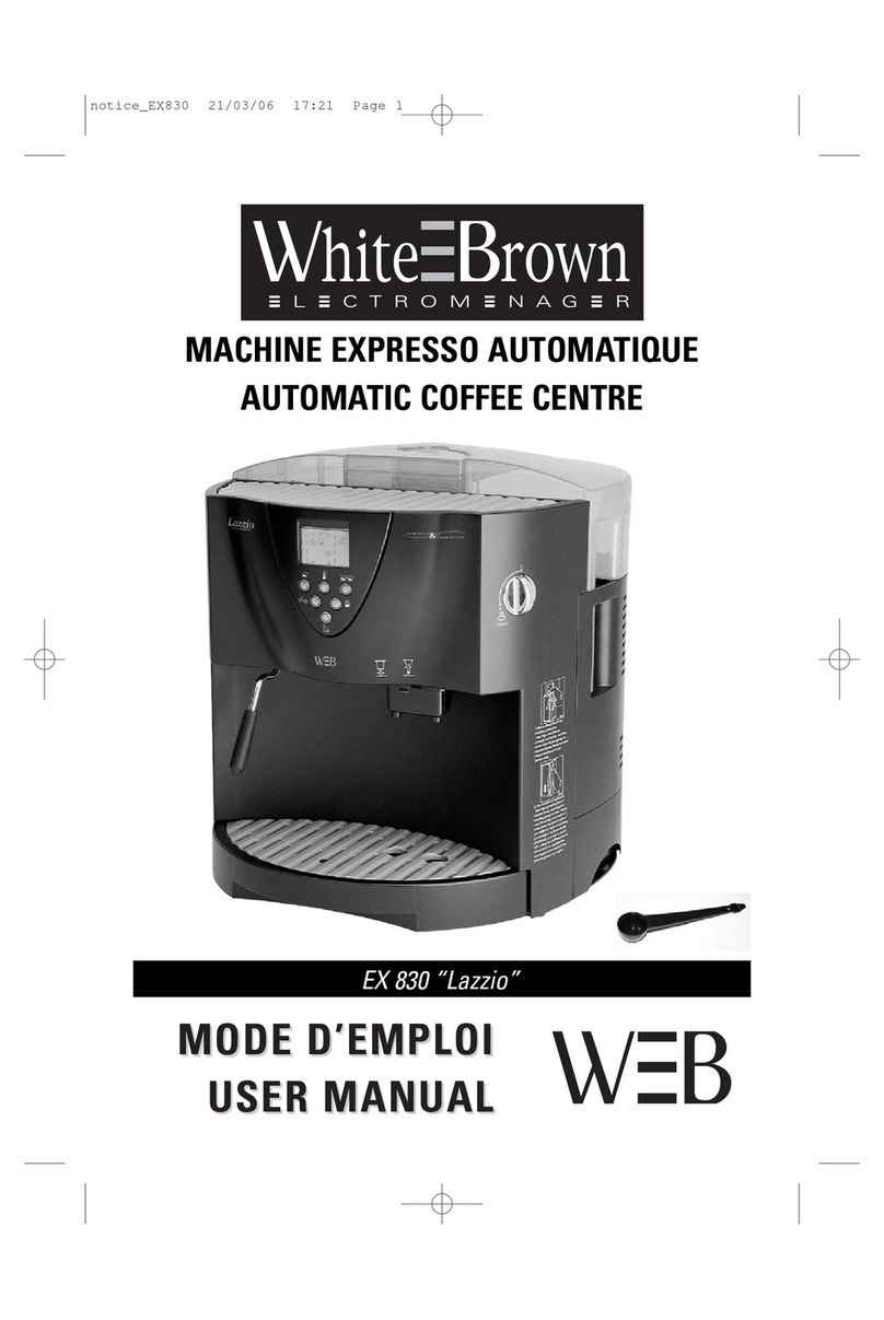 White and Brown EX 830 Lazzio User manual