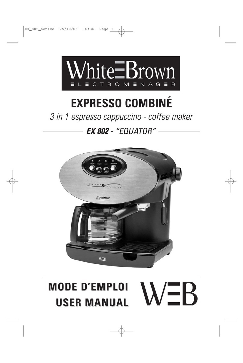 White and Brown EX 802 EQUATOR user manual White and Brown EX 802 EQUATOR user manual