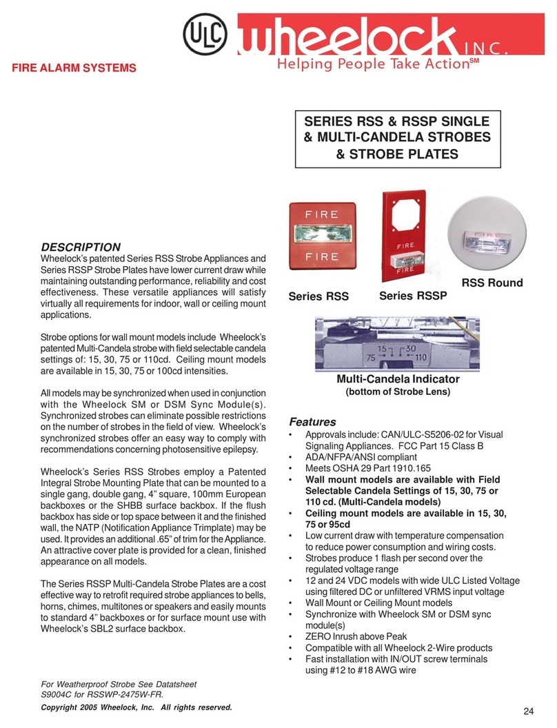 Wheelock Series RSS specification