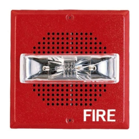 Wheelock SA-S70-24MCW-FR User manual