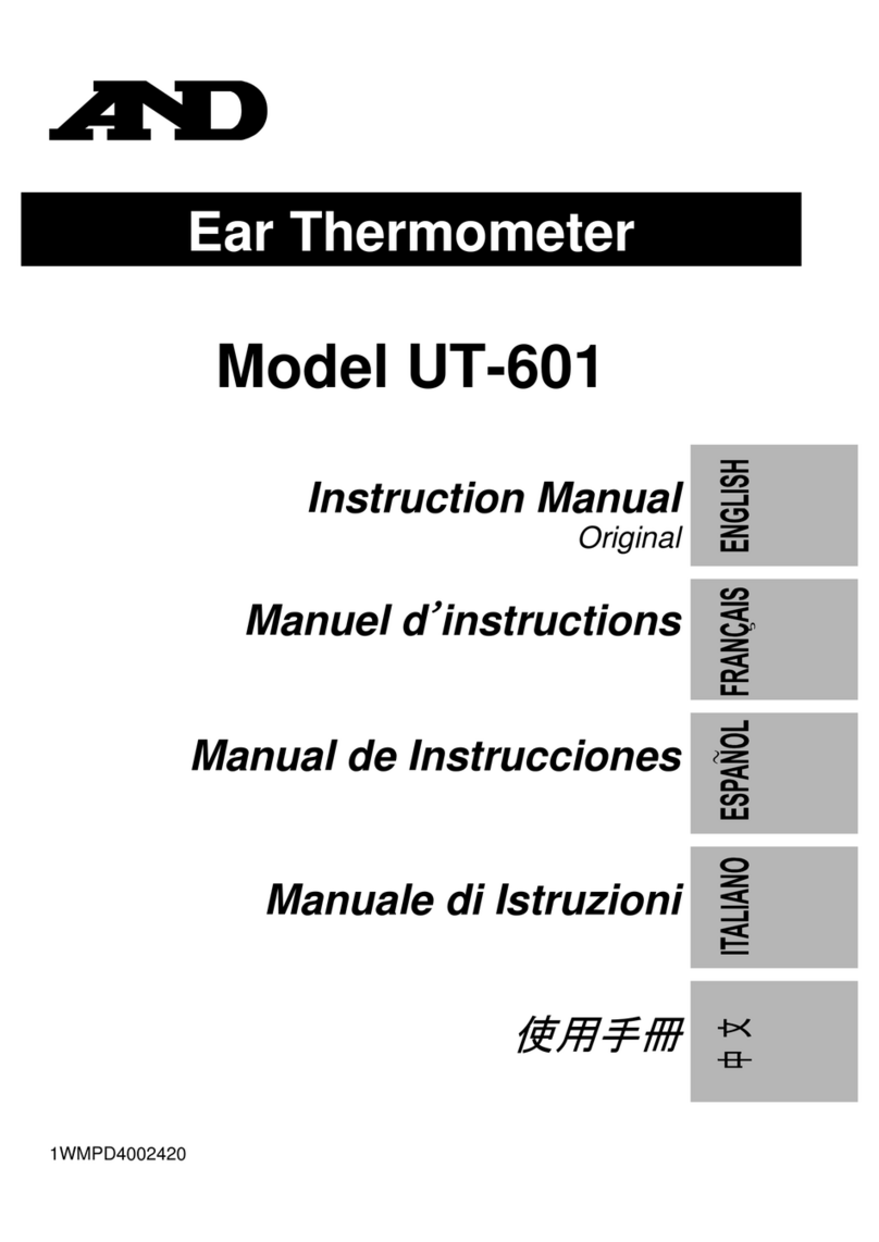 A&D UT-601 instruction manual