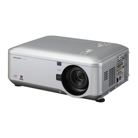 Sharp Conference Series XG-PH80W-N User manual