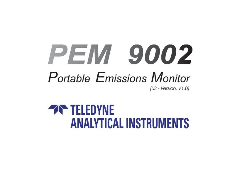 Teledyne PEM 9002 instruction manual
