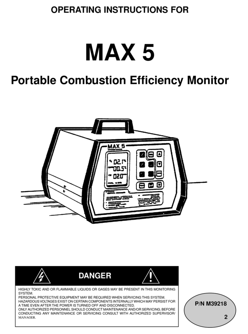 Teledyne Max 5 User manual Teledyne Max 5 User manual