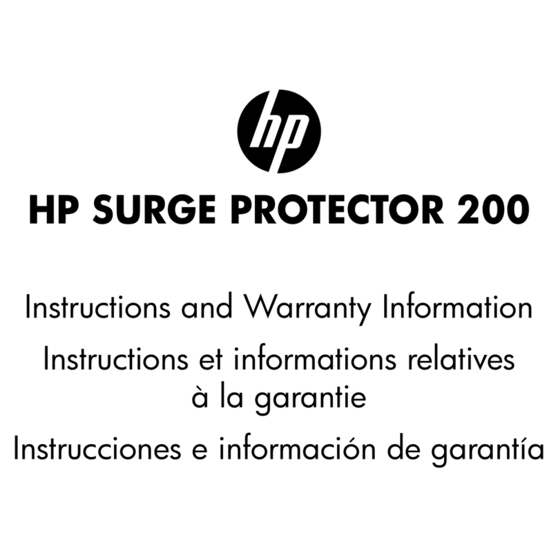 HP PROTECTOR 200 Installation guide