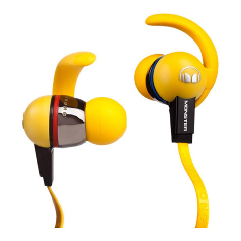 Monster iSport immersion User manual