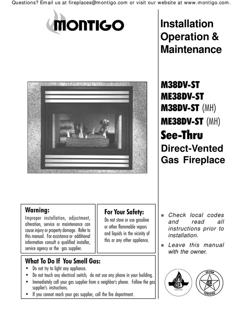 Montigo M38DV-ST (MH) Instruction Manual Montigo M38DV-ST (MH) Instruction Manual
