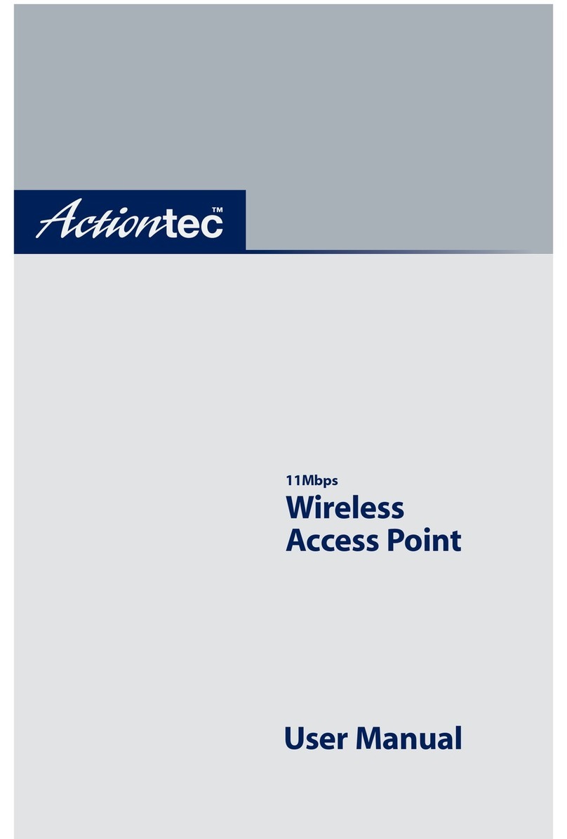 ActionTec 11 Mbps Wireless Access Point user manual