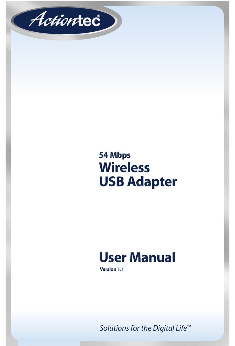 ActionTec 54 Mbps Wireless Multiport Print Server User manual ActionTec 54 Mbps Wireless Multiport Print Server User manual