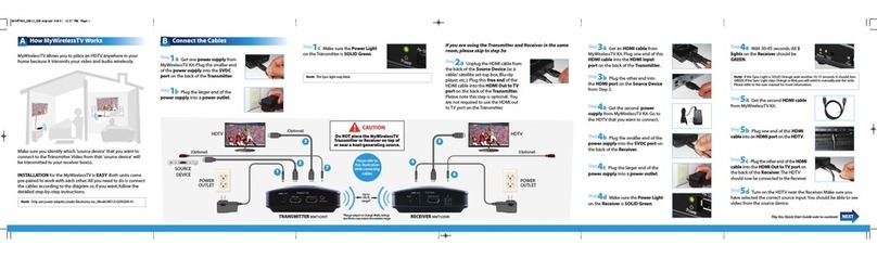ActionTec MyWirelessTV MWTV200KIT quick start guide