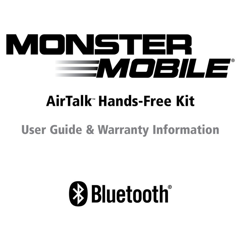 Monster AirTalk User guide & warranty information