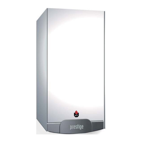 ACV Prestige 24 Solo User manual