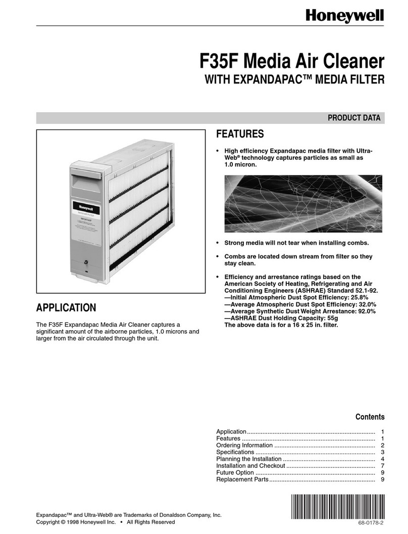 Honeywell F35F Operation manual