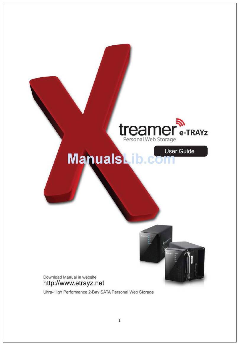 Xtreamer e-TRAYz User manual