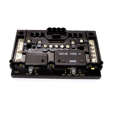 Honeywell TROL-A-TEMP Q674B User manual