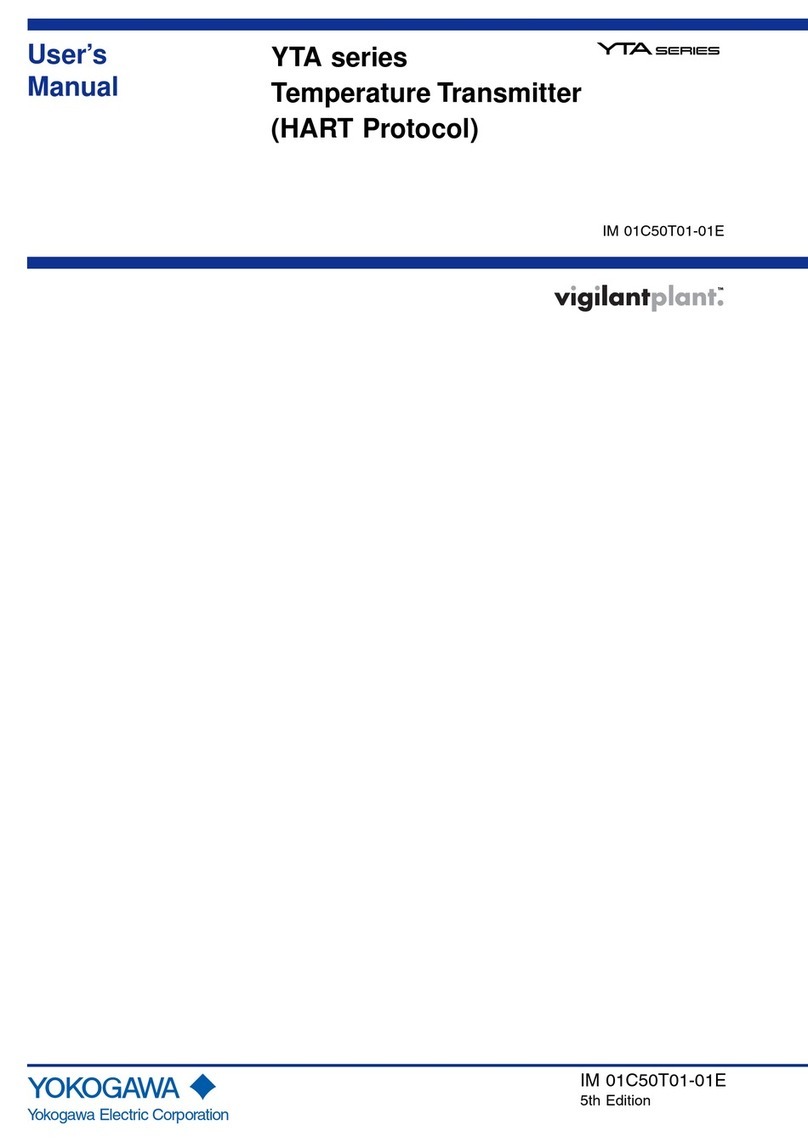 YOKOGAWA vigilantplant YTA Series User manual