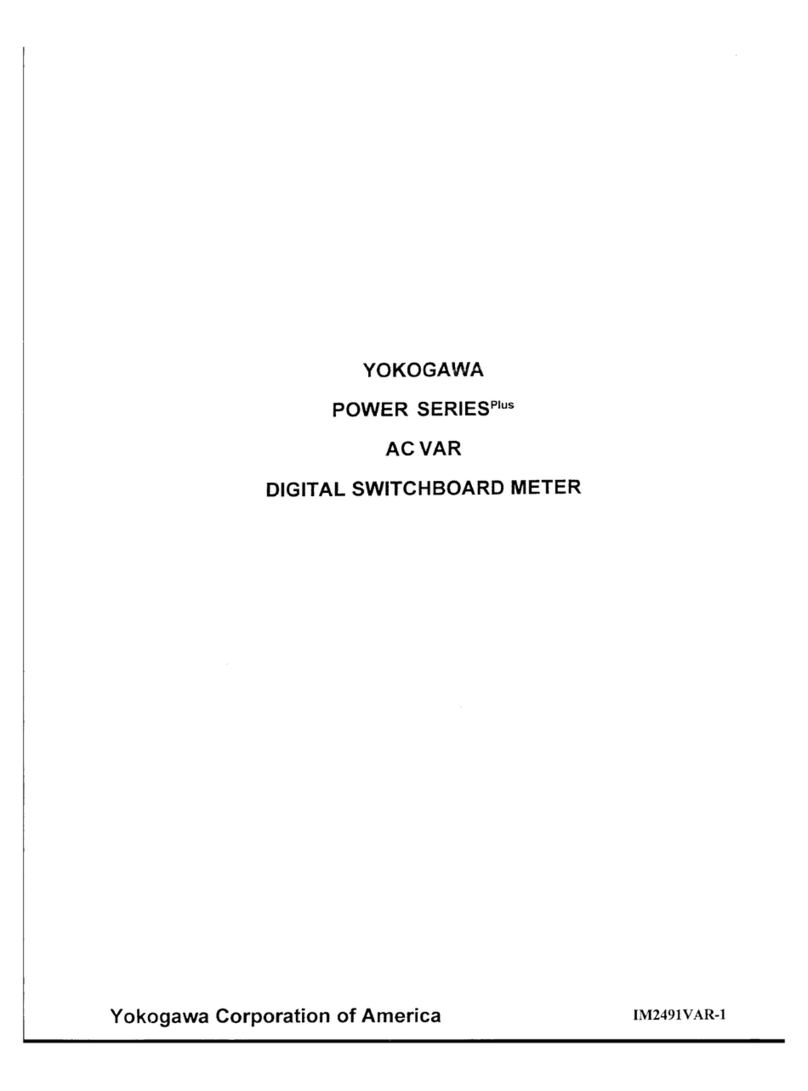 YOKOGAWA Power Series Plus User manual