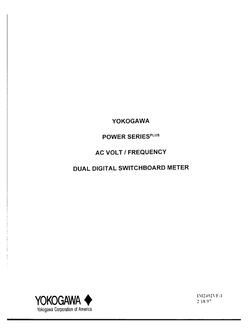 YOKOGAWA Power Series Plus User manual