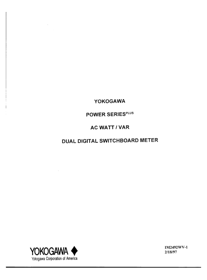 YOKOGAWA Power Series Plus User manual