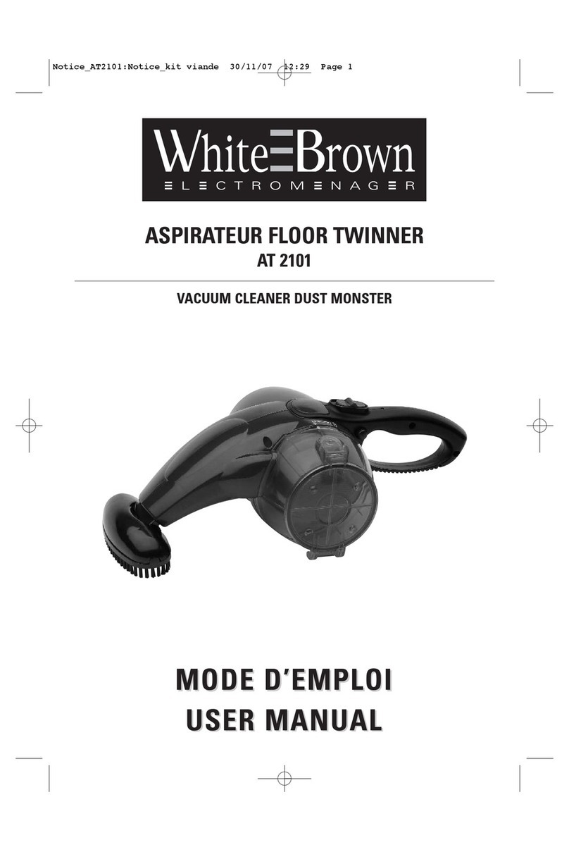 White and Brown AT 2101 user manual
