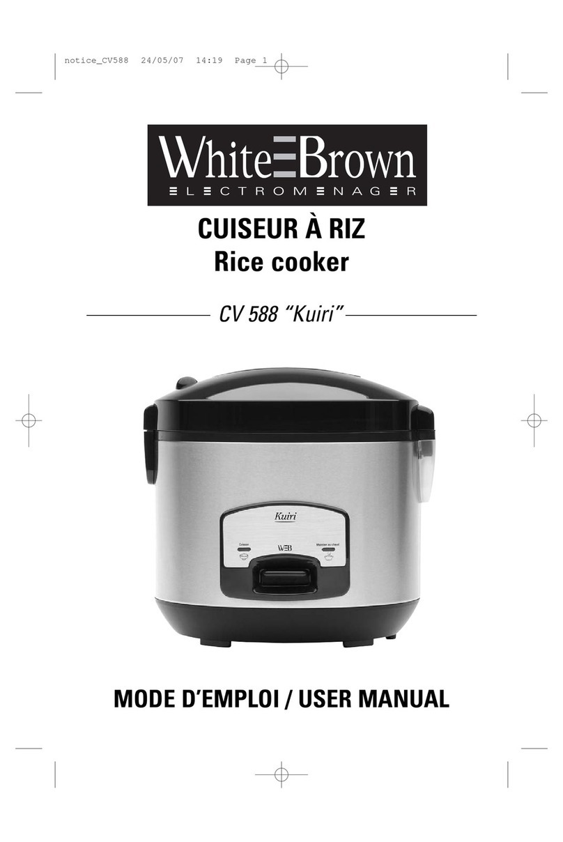 White and Brown CV 588 Kuiri user manual