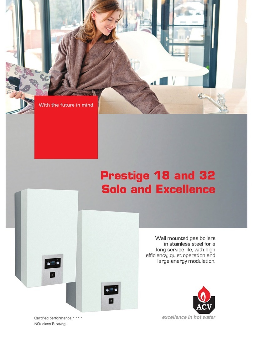 ACV Prestige 18 User manual