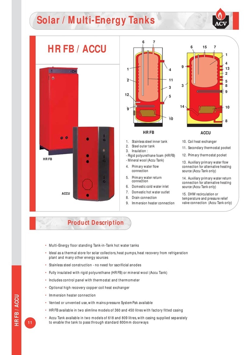 ACV ACCU B 600 Owner's manual ACV ACCU B 600 Owner's manual