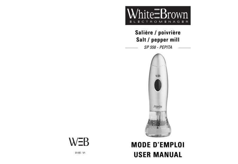 White and Brown SP 558 - PEPITA user manual