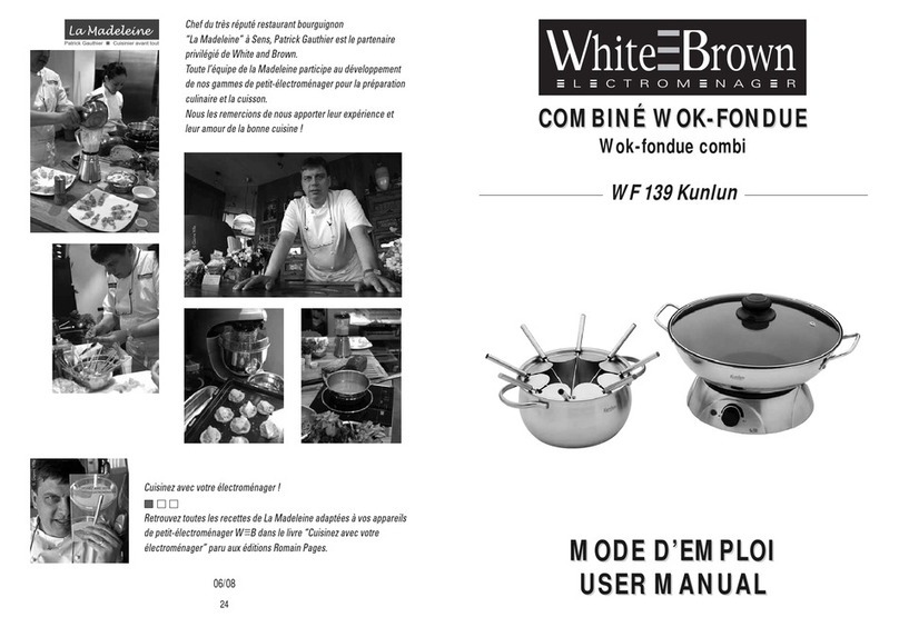 White and Brown WF 139 Kunlun user manual White and Brown WF 139 Kunlun user manual