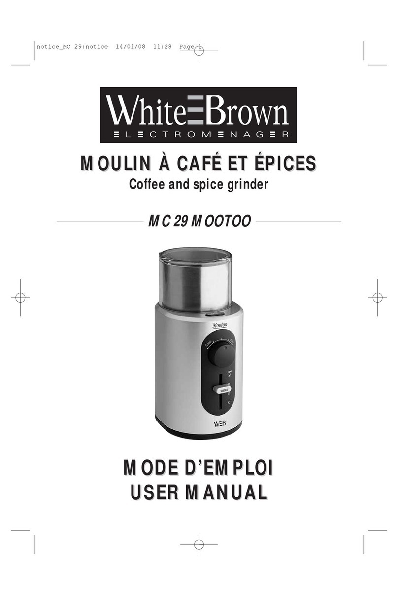 White and Brown MC 29 MOOTOO User manual