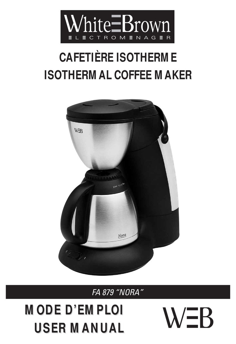 White and Brown FA 879 NORA User manual White and Brown FA 879 NORA User manual