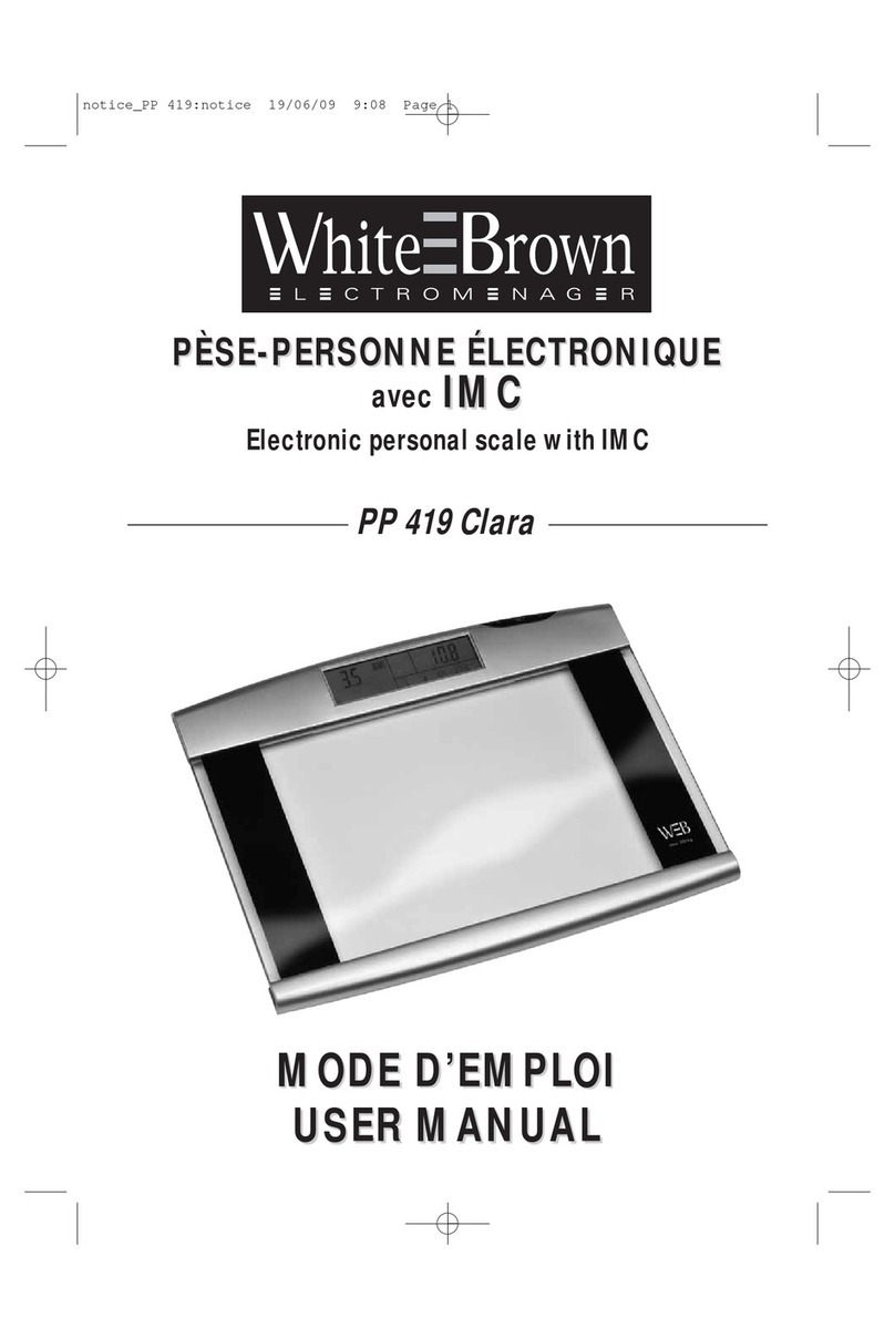 White and Brown PP 419 Clara user manual