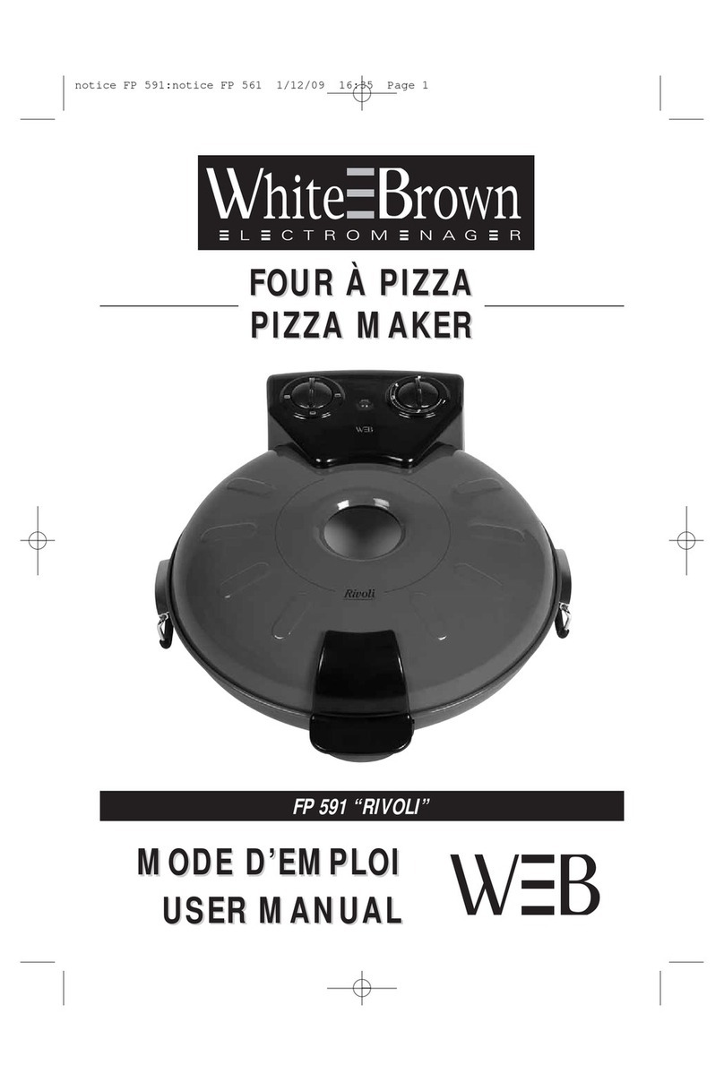 White and Brown PS 591 RIVOLI user manual