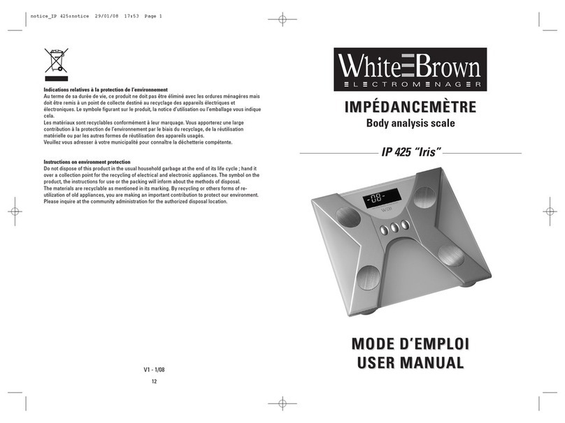 White and Brown IP 425 Iris user manual