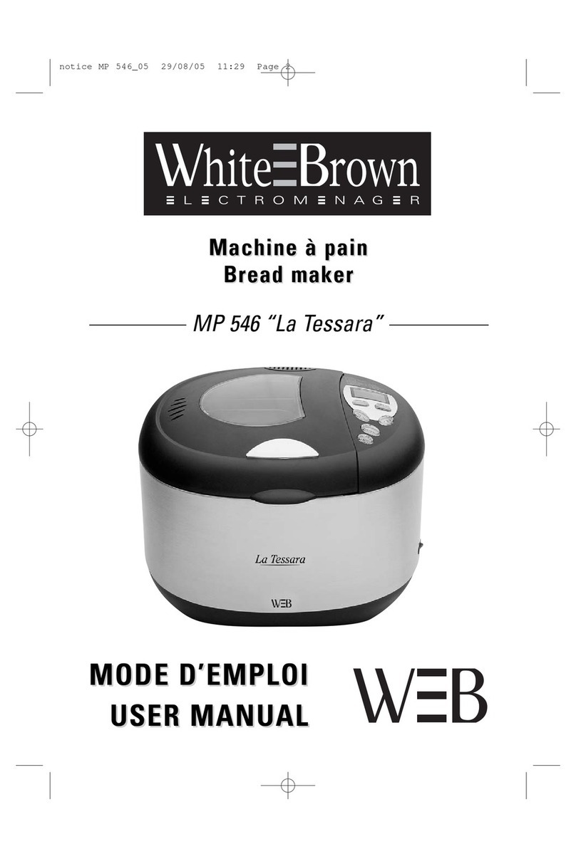 White and Brown MP 546 La Tessara user manual