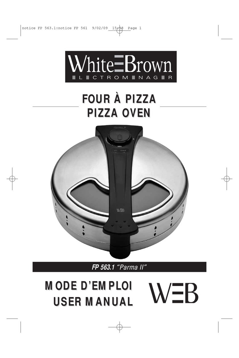 White and Brown FP 563.1 Parma II user manual