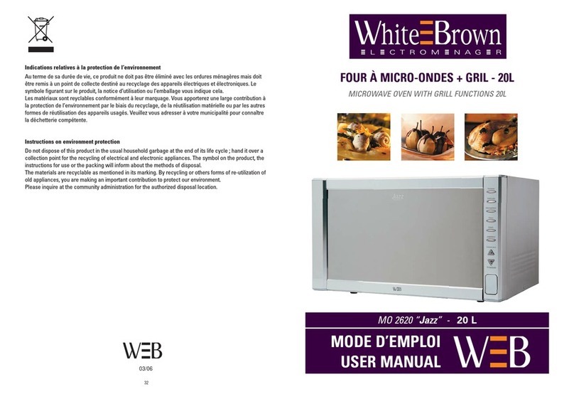 White and Brown MO 2620 Jazz user manual White and Brown MO 2620 Jazz user manual