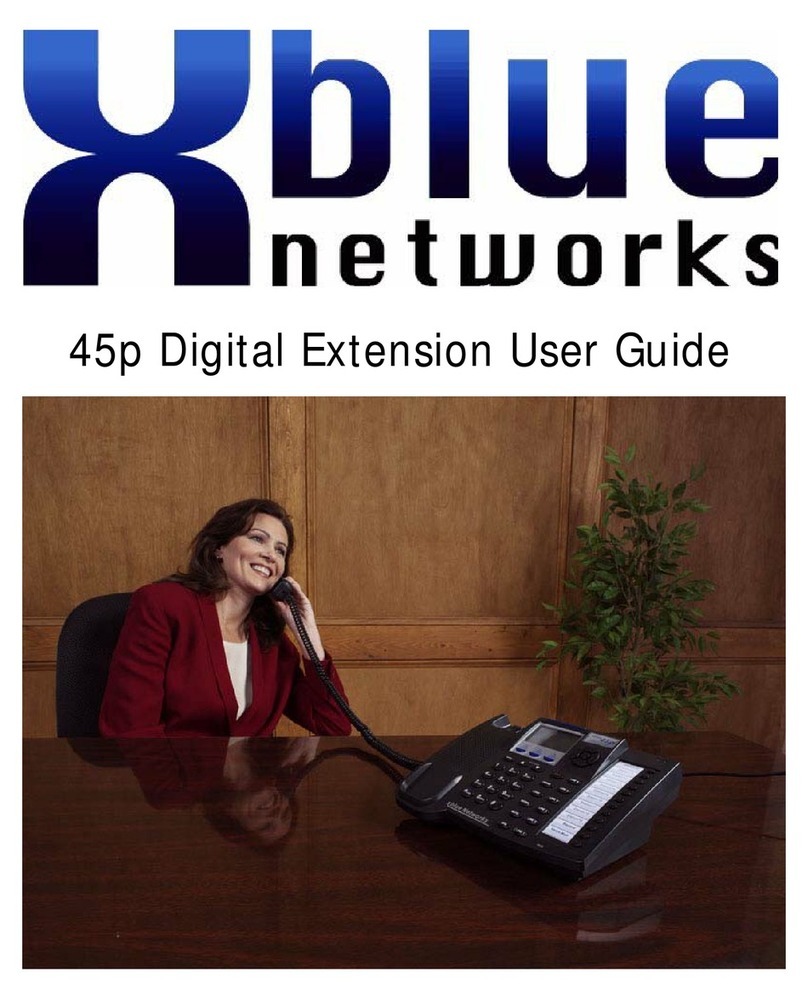 Xblue Networks 45P user guide Xblue Networks 45P user guide