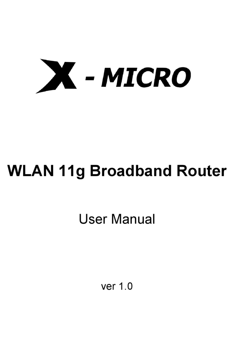 X-Micro XWL-11GRAR User manual X-Micro XWL-11GRAR User manual