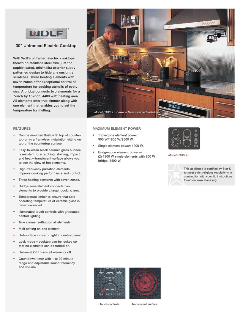 Wolf CT30EU Specifications