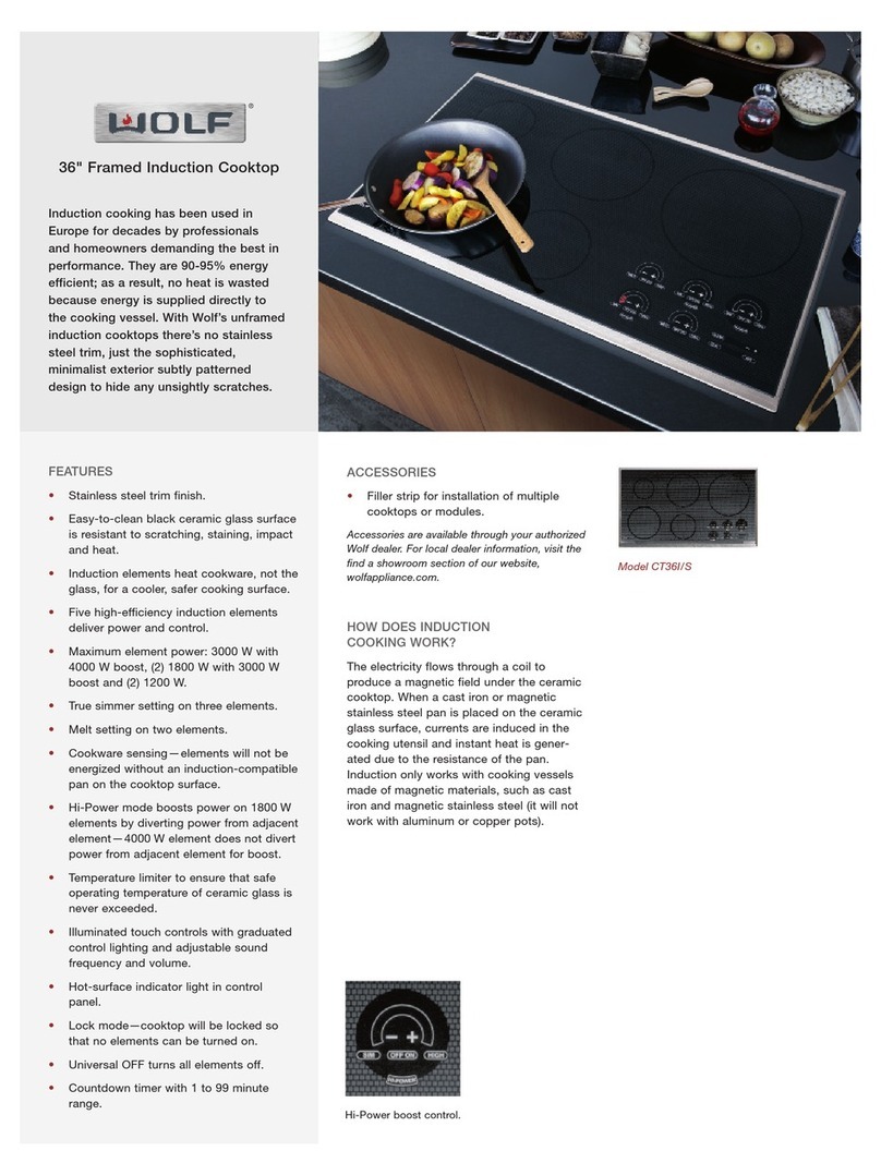 Wolf CT36I/S Specifications