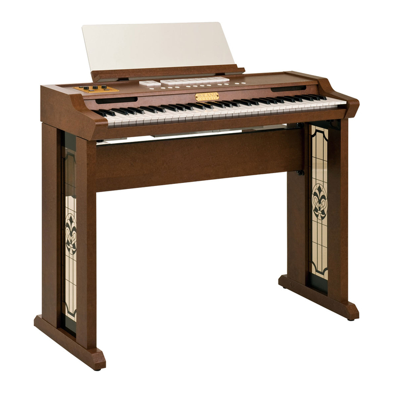 Roland Classic Keyboard C-230 User manual